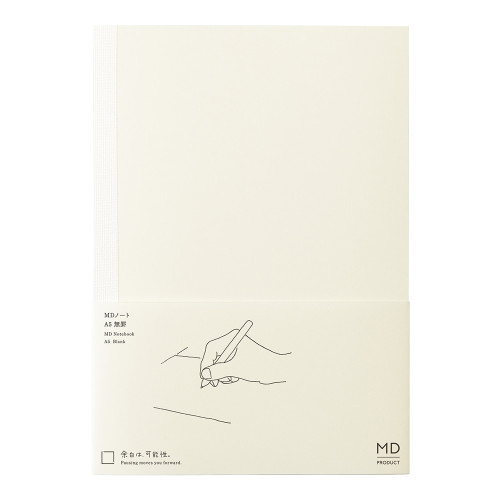 MD Notebook <A5> Blank B sticker