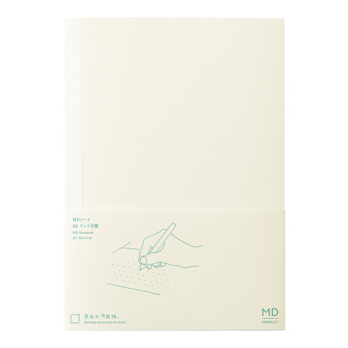 MD Notebook <A5> Dot Grid sticker